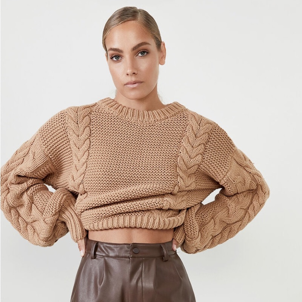 Bardot Cable-knit Sweater - Picture 2 of 12